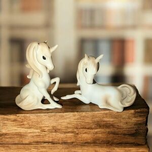 Josef Originals Unicorn Figurines: Unicorns, Set of 2